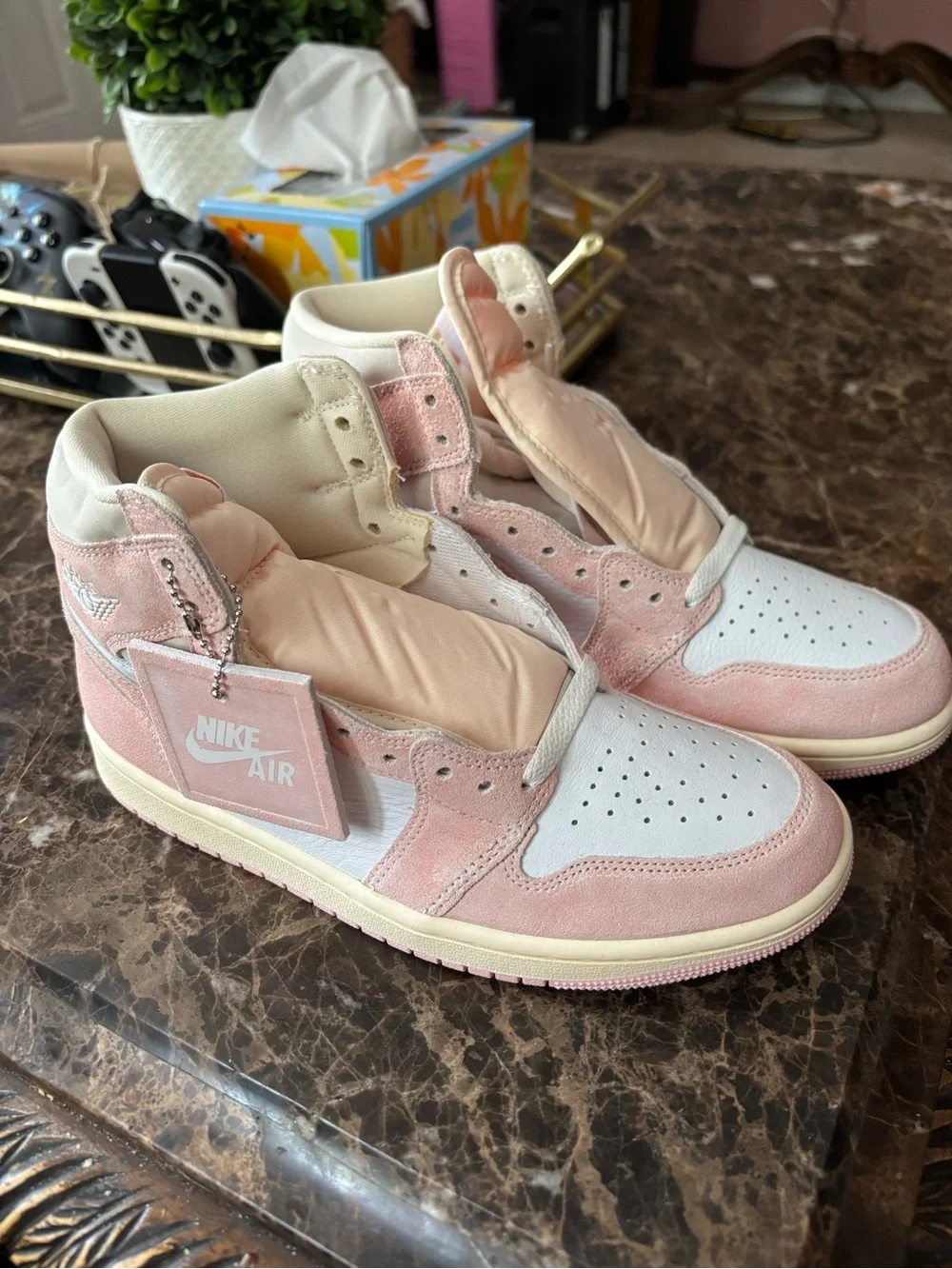 Air Jordan 1 Retro High OG “Washed Pink”Women's Sneakers